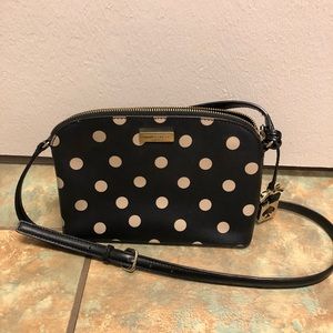 Kate spade polka dot purse